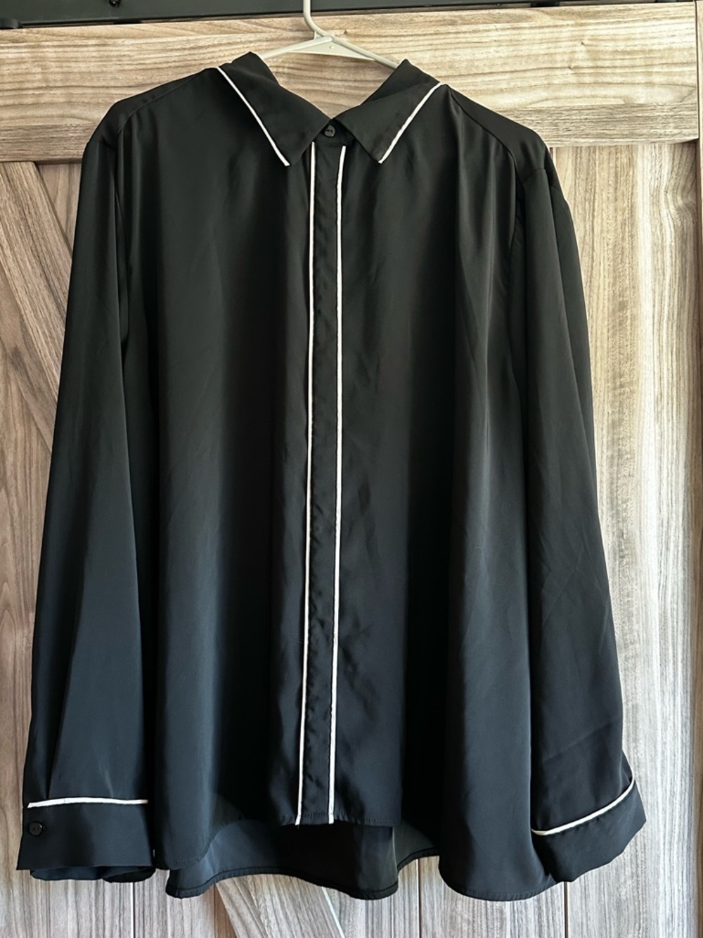 Buy 2 Get 1 Free! Modern Works Black Button Down Shirt - 3X